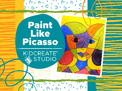 WELCOME WEEK- 50% OFF! Paint Like Picasso Workshop (4-9 Years)