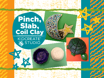 Pinch, Slab, Coil & Clay Camp (4-9 Years)