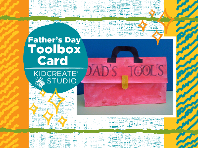 Kidcreate Studio - Eden Prairie. Father’s Day Gift Making- Toolbox Card Workshop (18 Months-6 Years)