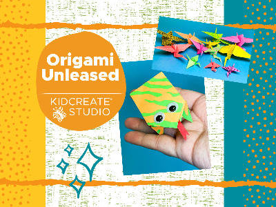 Kidcreate Studio - Broomfield. Origami Unleashed Workshop (9-14 Years)