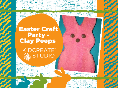Easter Craft Party- Clay Peeps Workshop (4-9 Years)